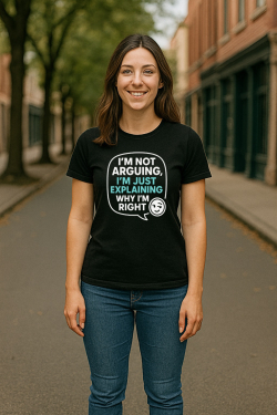 Anthem-T-shirt-I'm-Not-Arguing-White 