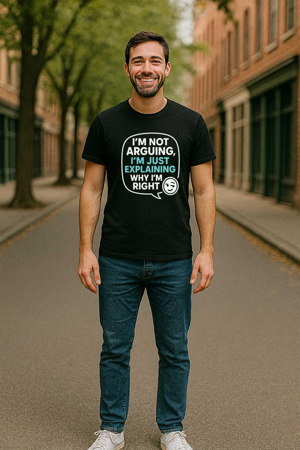 Anthem-T-shirt-I'm-Not-Arguing-White 